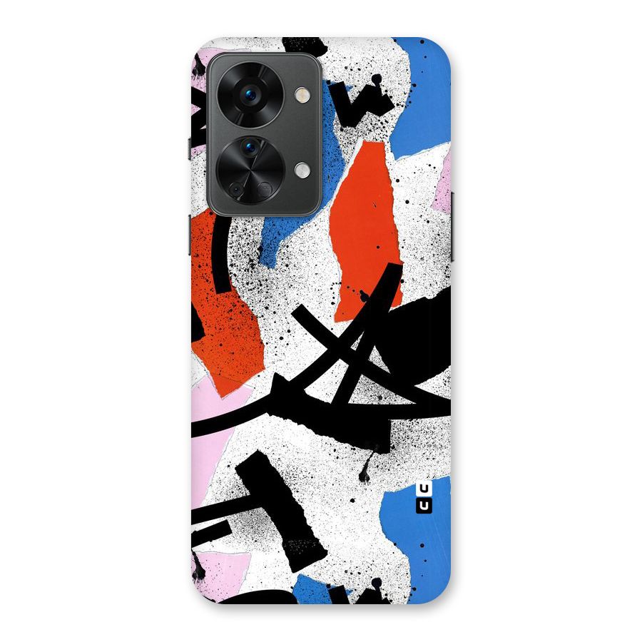 Coloured Abstract Art Back Case for OnePlus Nord 2T