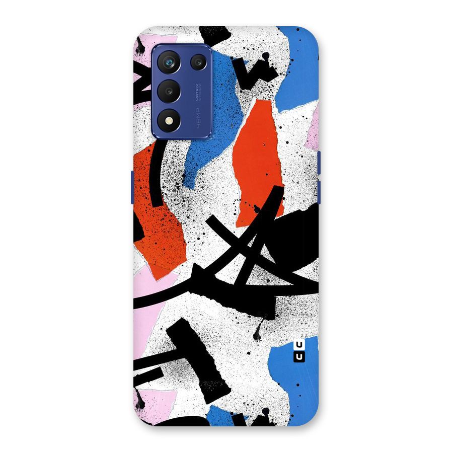 Coloured Abstract Art Back Case for Realme 9 5G Speed