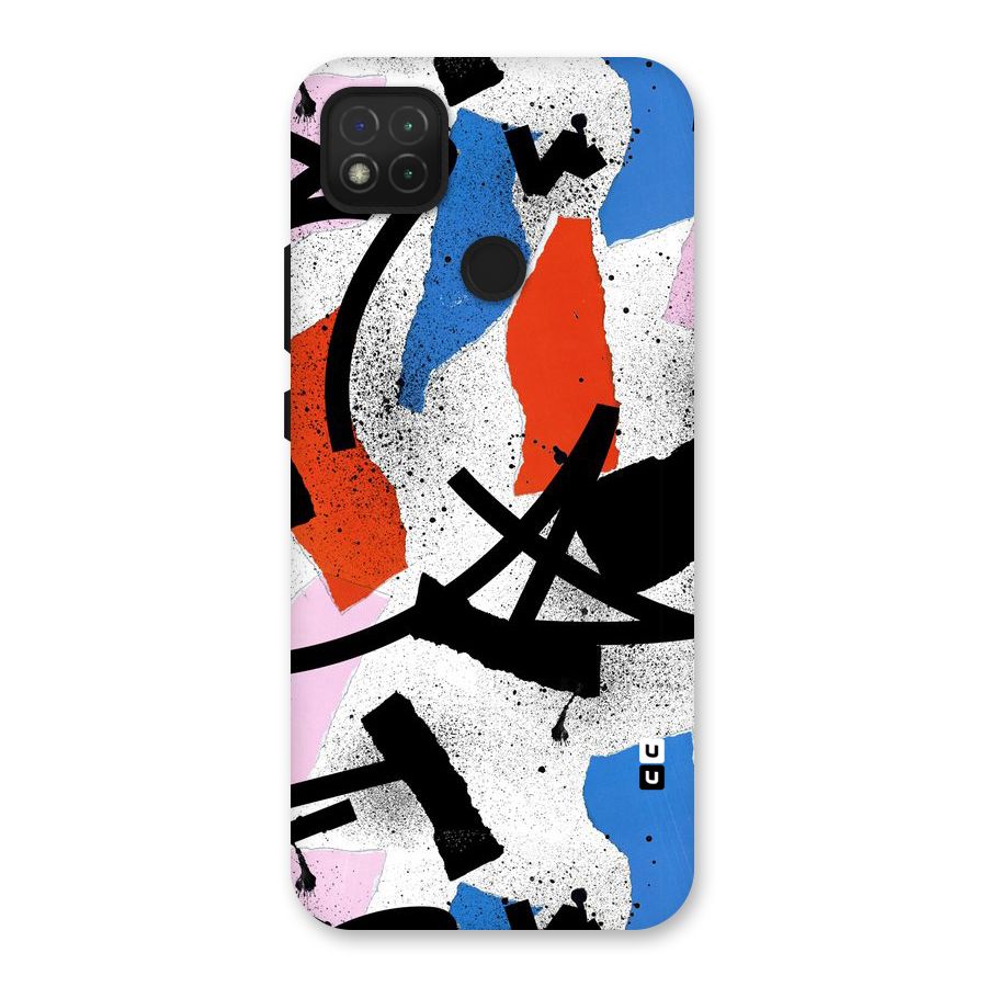 Coloured Abstract Art Back Case for Redmi 9 Activ