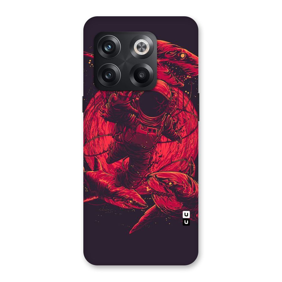 Coloured Spaceman Back Case for OnePlus 10T