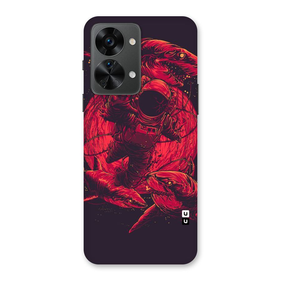 Coloured Spaceman Back Case for OnePlus Nord 2T