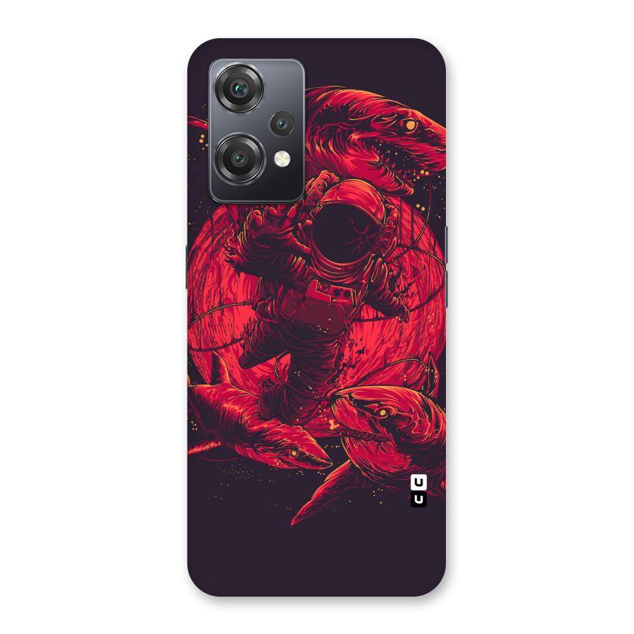 Coloured Spaceman Back Case for OnePlus Nord CE 2 Lite 5G