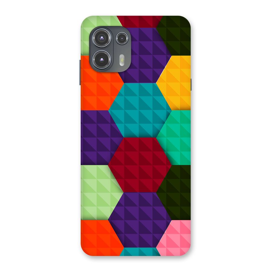 Colourful Abstract Back Case for Motorola Edge 20 Fusion