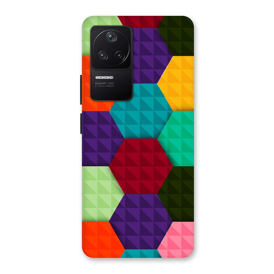 Colourful Abstract Back Case for Poco F4 5G