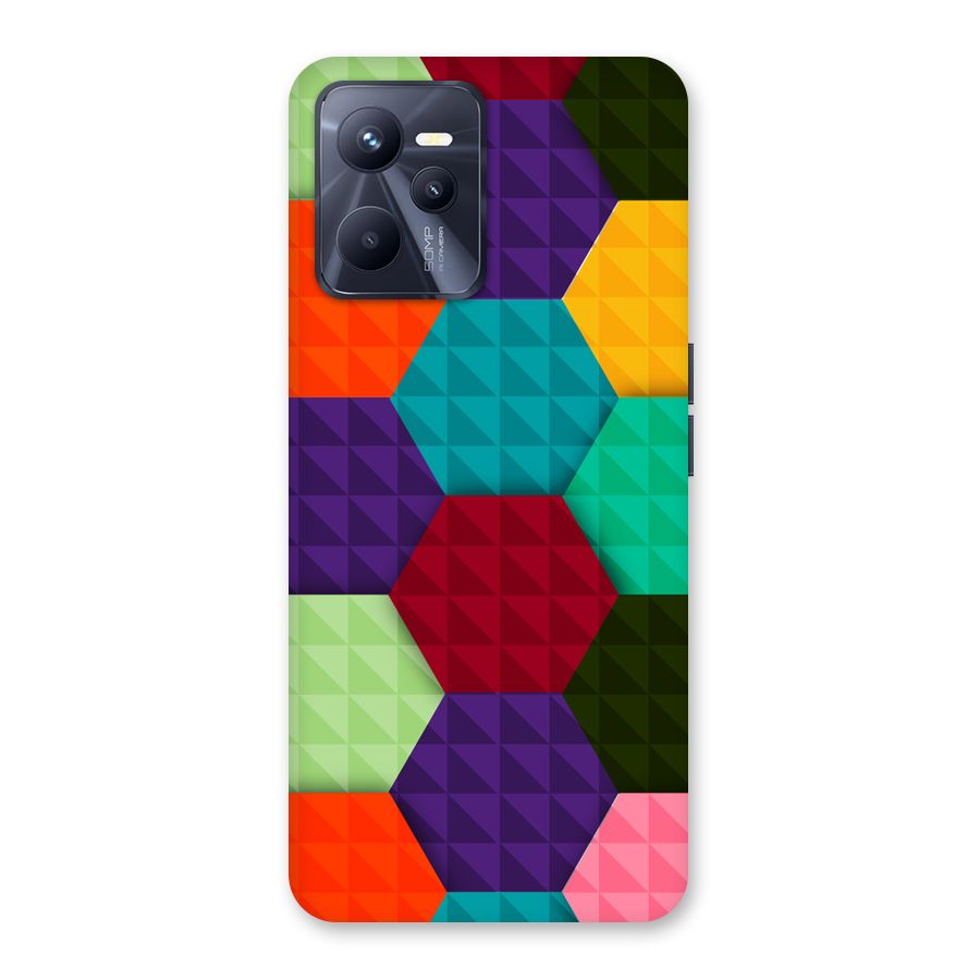 Colourful Abstract Back Case for Realme C35