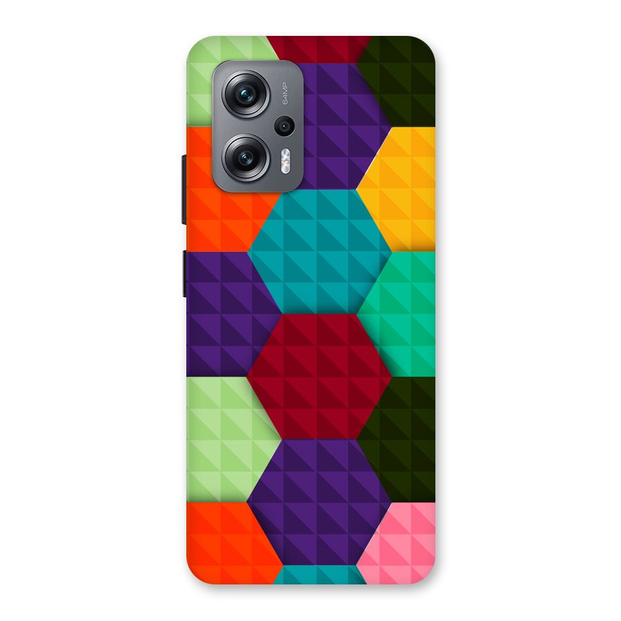 Colourful Abstract Back Case for Redmi K50i