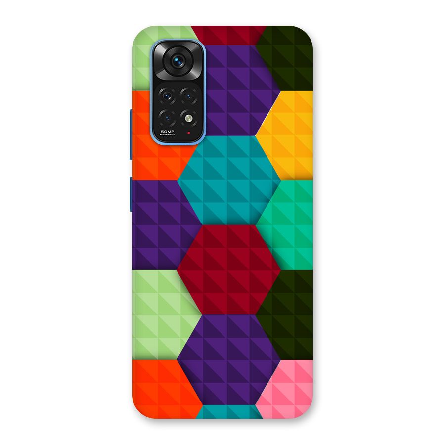 Colourful Abstract Back Case for Redmi Note 11S