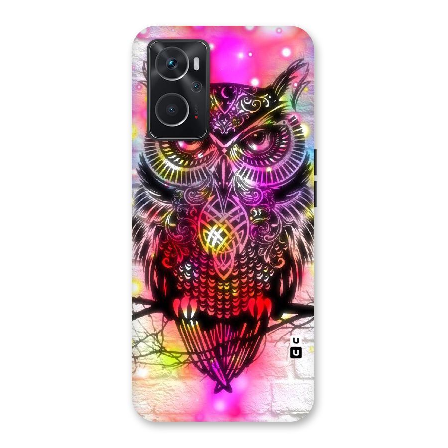 Colourful Owl Back Case for Oppo K10 4G
