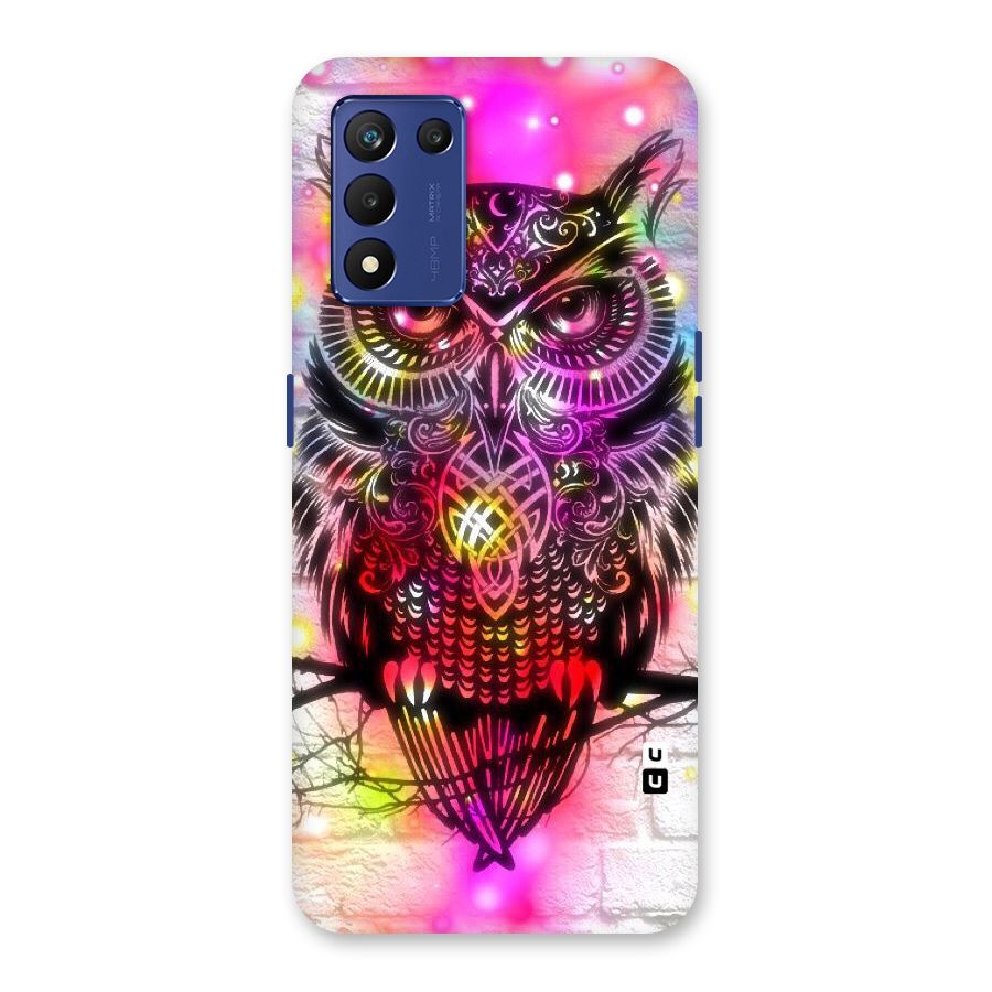 Colourful Owl Back Case for Realme 9 5G Speed