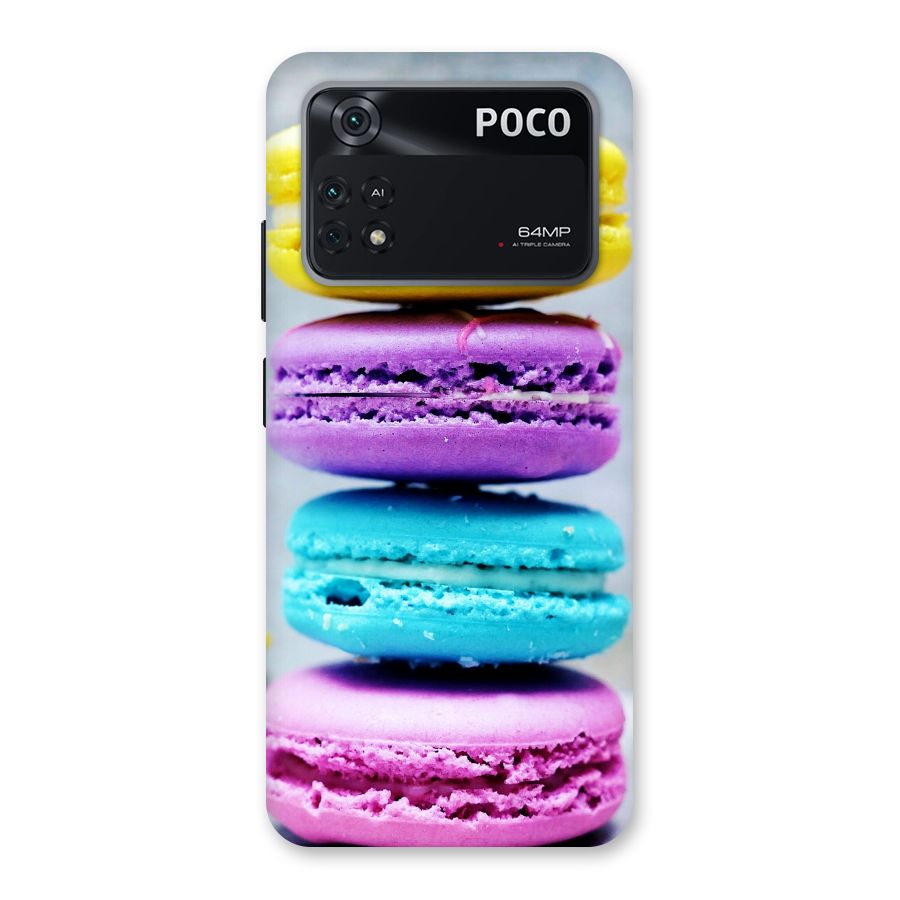 Colourful Whoopie Pies Back Case for Poco M4 Pro 4G