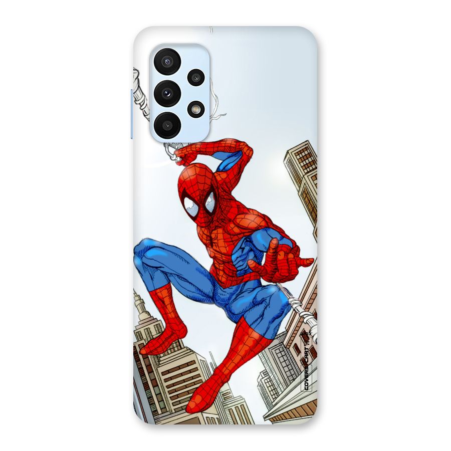 Comic Spider Man Back Case for Galaxy A23