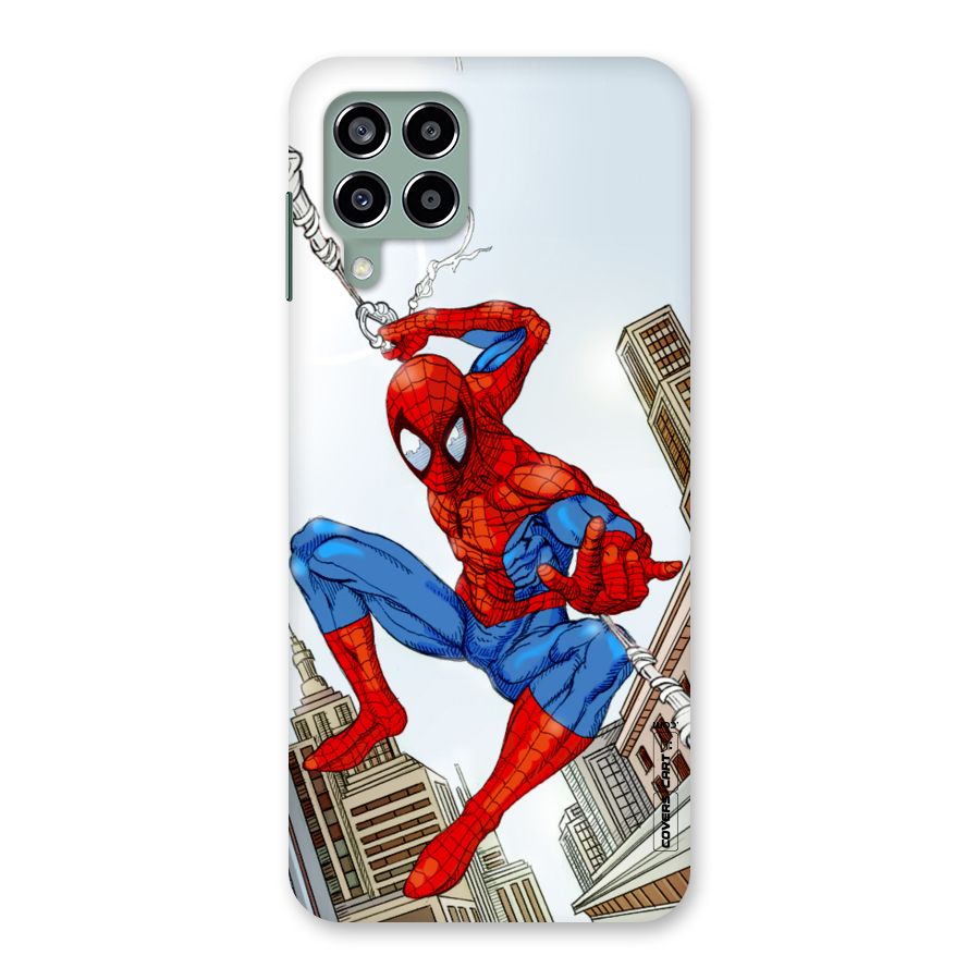 Comic Spider Man Back Case for Galaxy M33