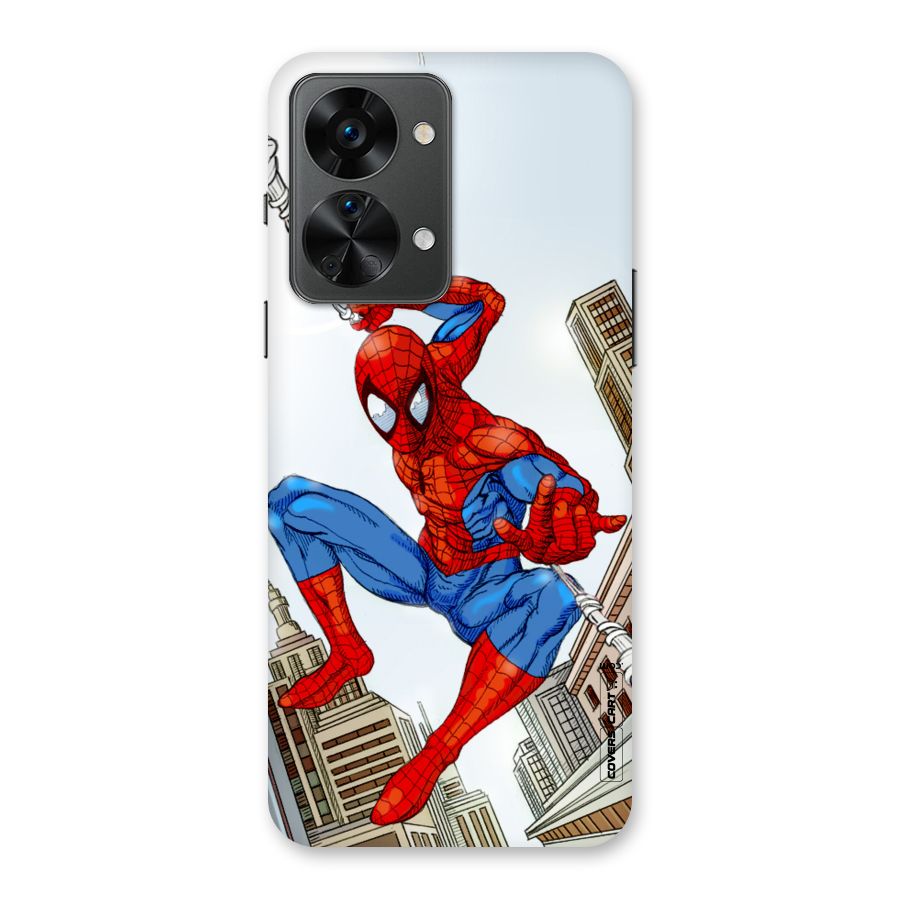 Comic Spider Man Back Case for OnePlus Nord 2T