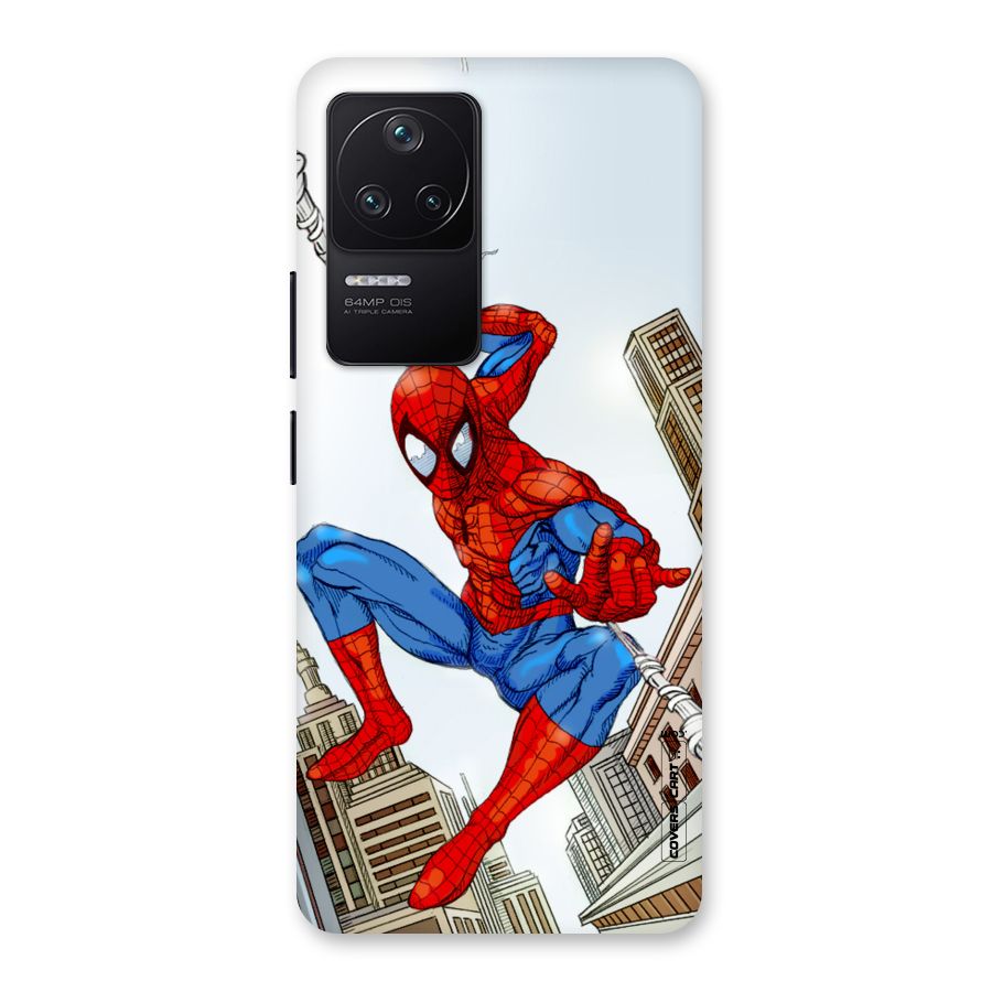 Comic Spider Man Back Case for Poco F4 5G