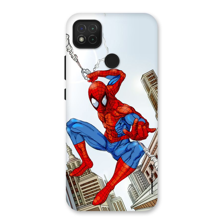 Comic Spider Man Back Case for Redmi 9 Activ