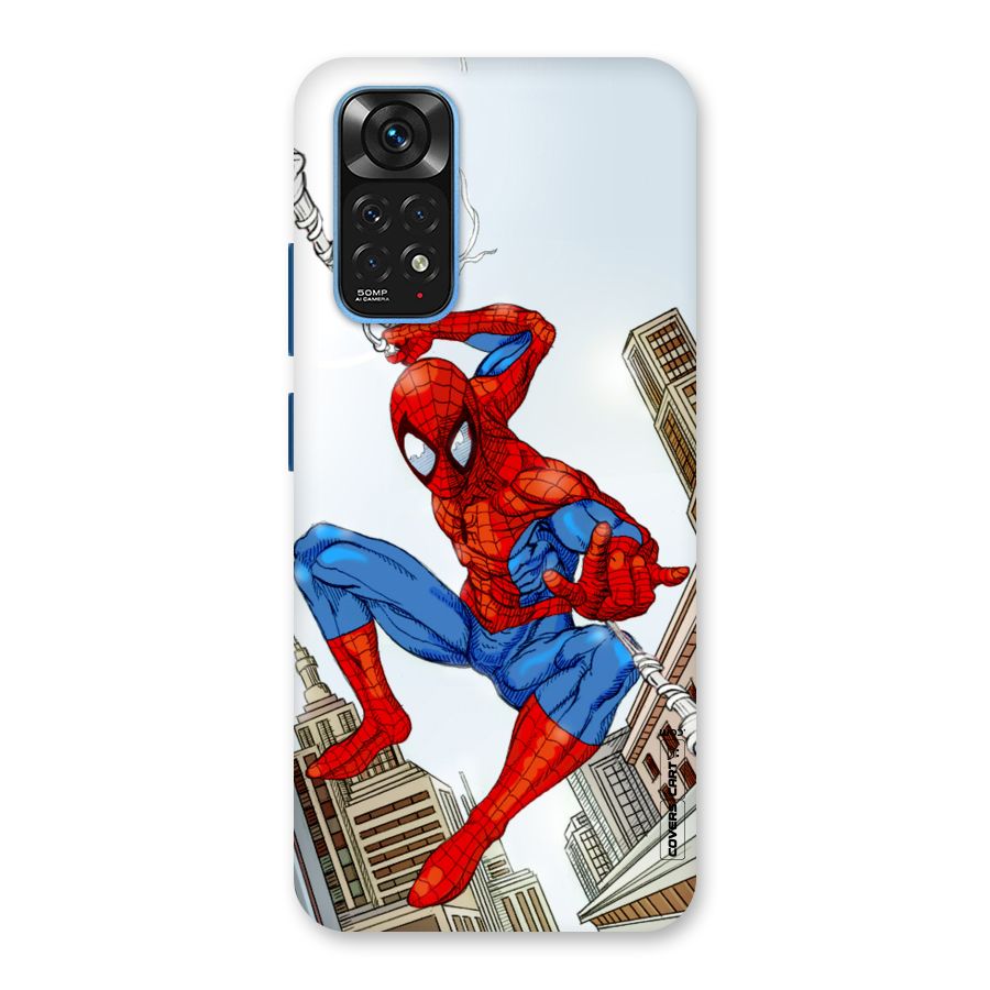 Comic Spider Man Back Case for Redmi Note 11S