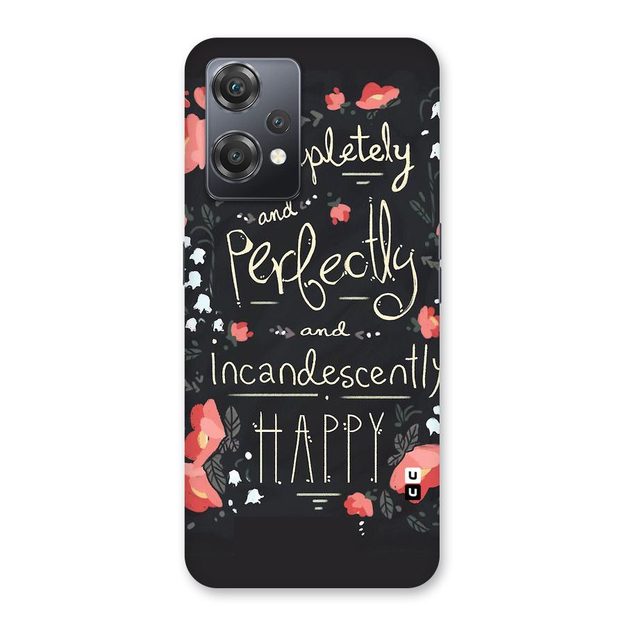 Completely Happy Back Case for OnePlus Nord CE 2 Lite 5G