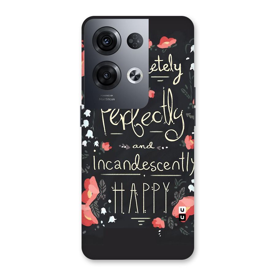Completely Happy Back Case for Oppo Reno8 Pro 5G