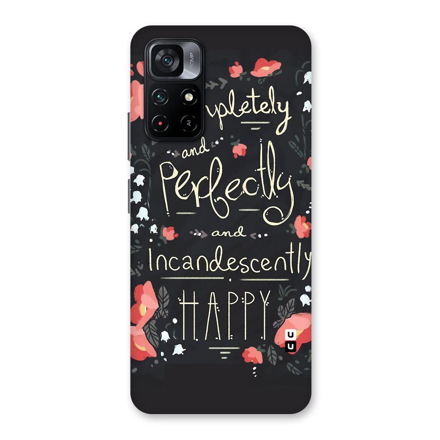 Completely Happy Back Case for Poco M4 Pro 5G