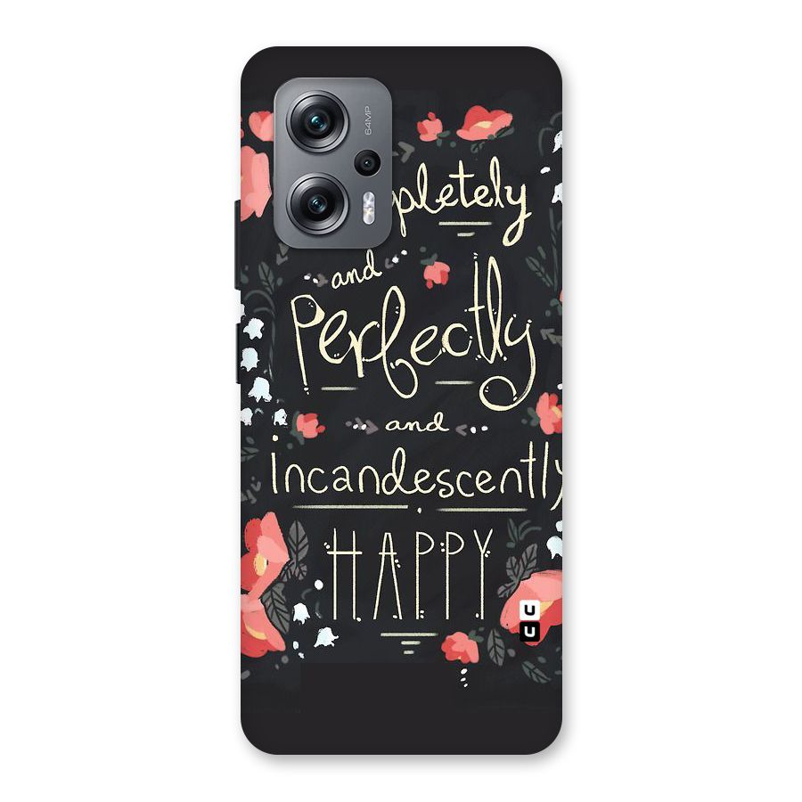 Completely Happy Back Case for Redmi K50i