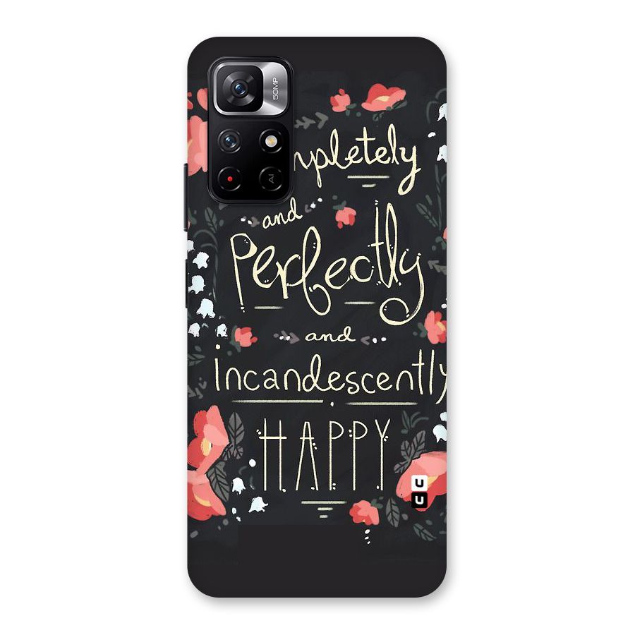 Completely Happy Back Case for Redmi Note 11T 5G