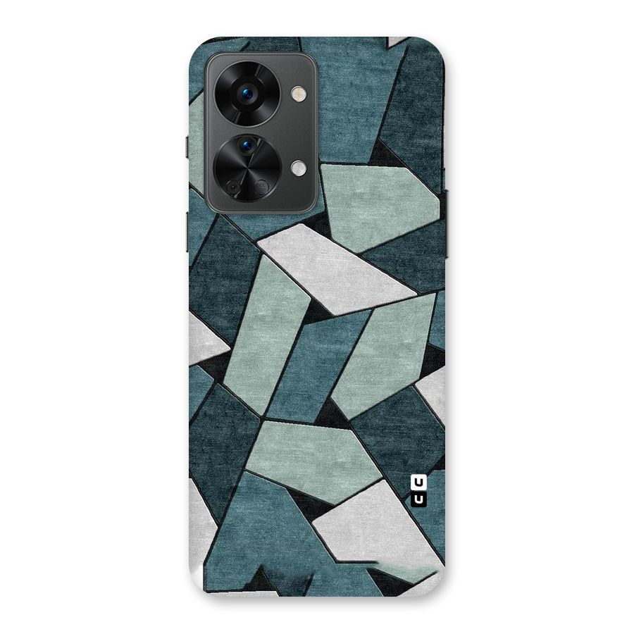 Concrete Green Abstract Back Case for OnePlus Nord 2T