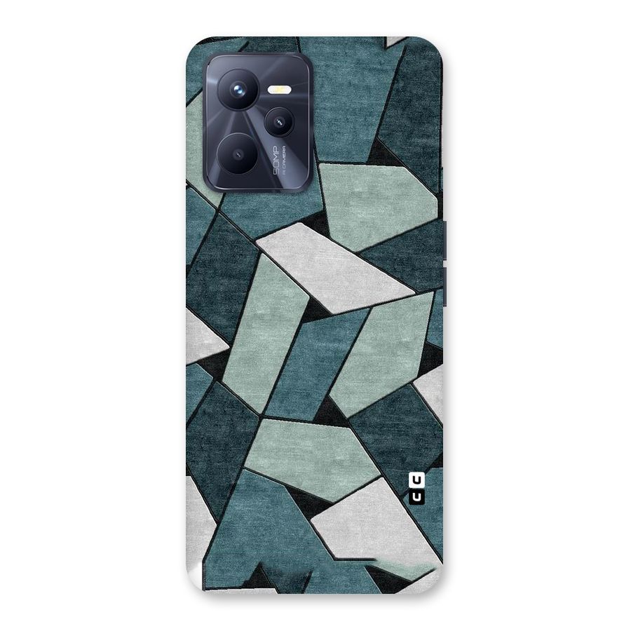 Concrete Green Abstract Back Case for Realme C35