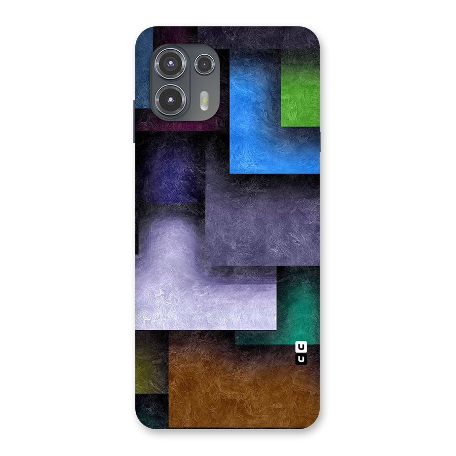 Concrete Squares Back Case for Motorola Edge 20 Fusion