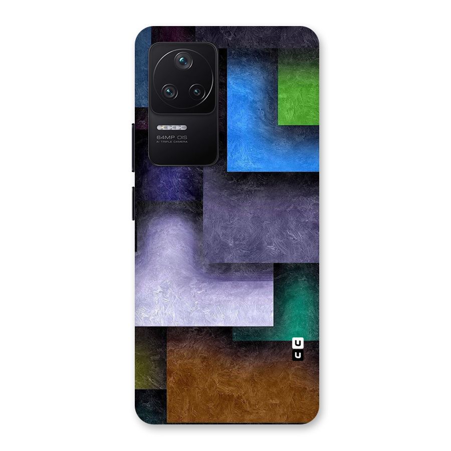 Concrete Squares Back Case for Poco F4 5G