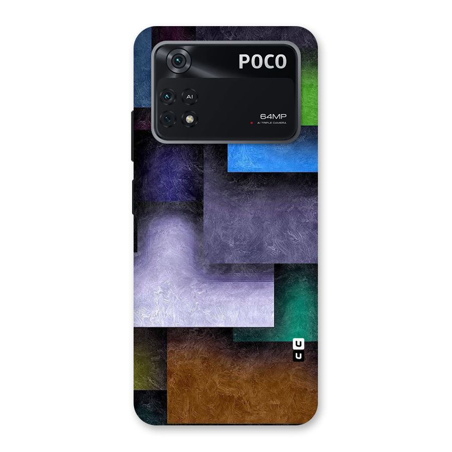 Concrete Squares Back Case for Poco M4 Pro 4G