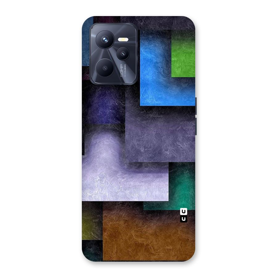 Concrete Squares Back Case for Realme C35