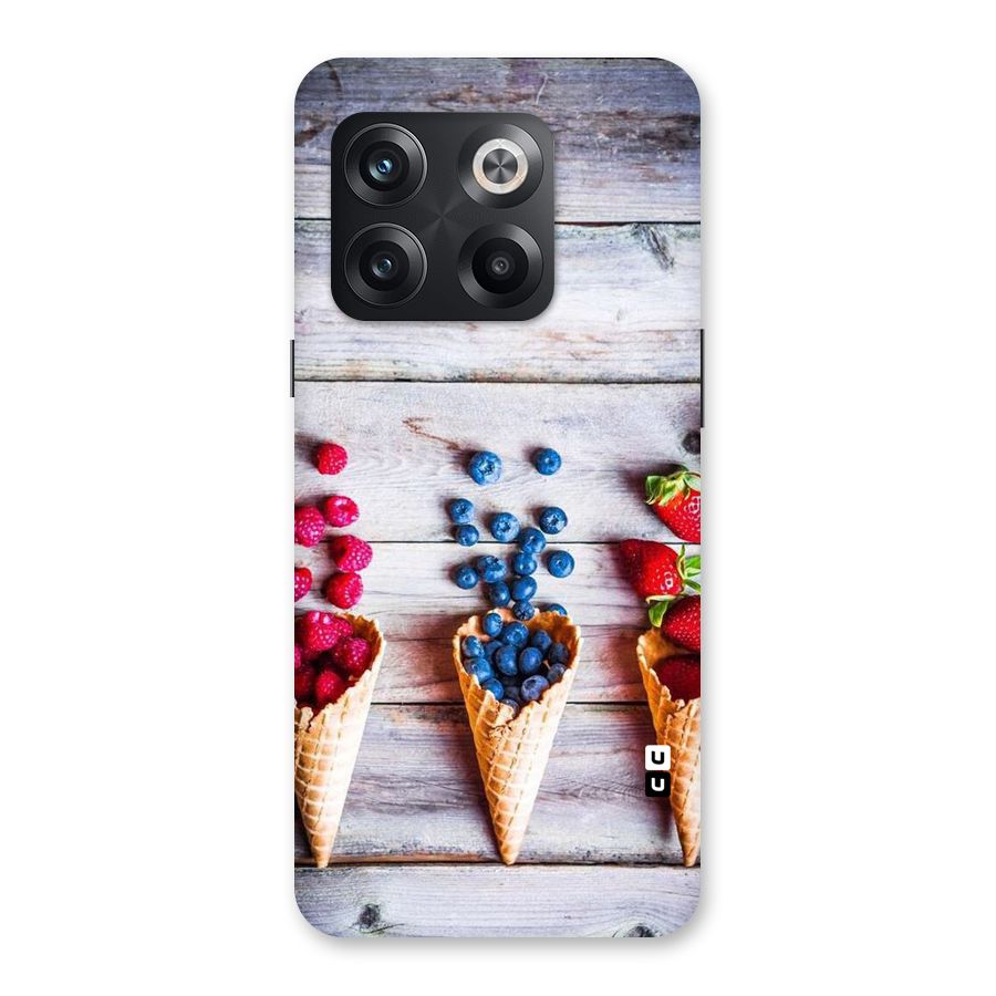 Cone Fruits Design Back Case for OnePlus 10T
