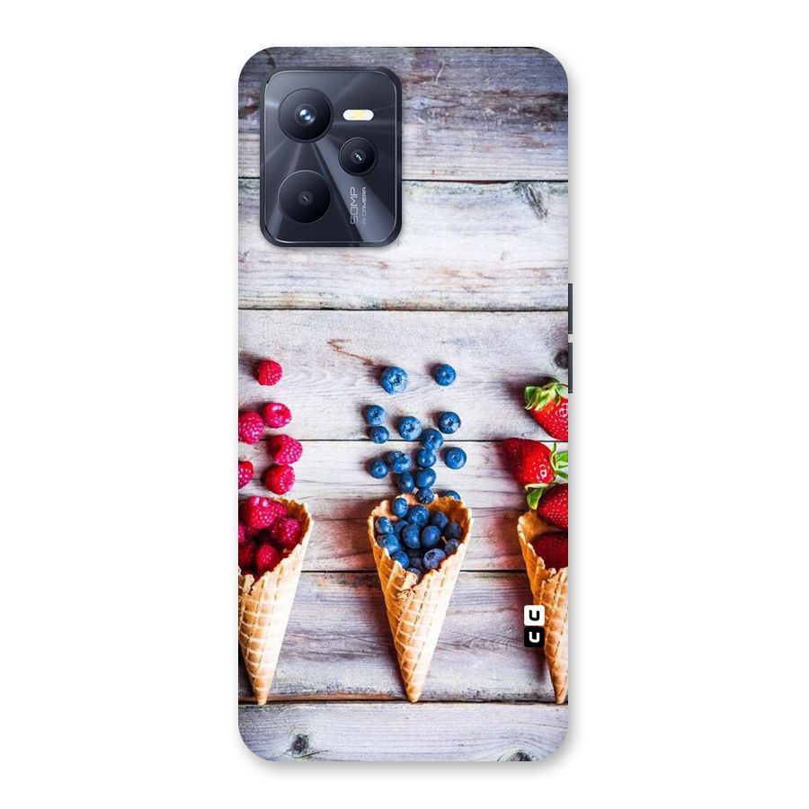 Cone Fruits Design Back Case for Realme C35