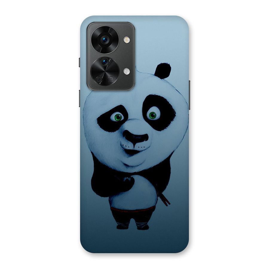 Confused Cute Panda Back Case for OnePlus Nord 2T