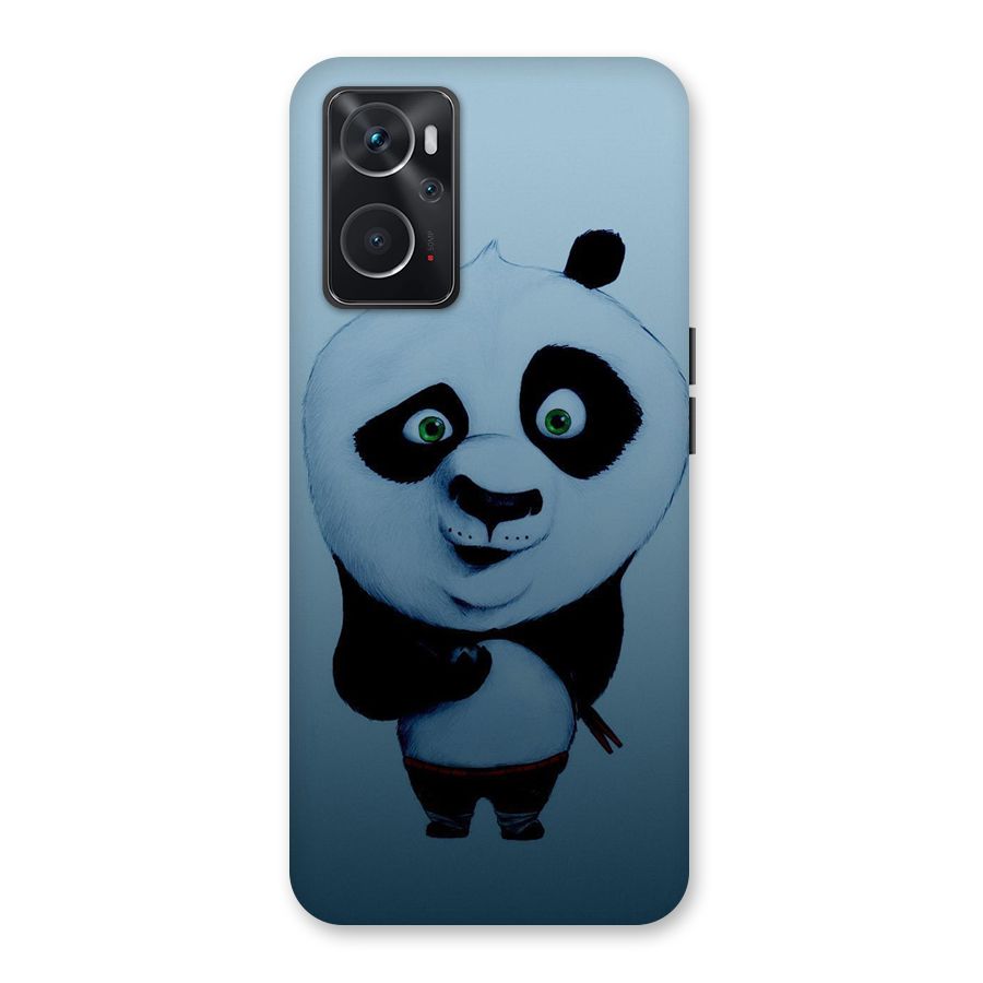 Confused Cute Panda Back Case for Oppo K10 4G