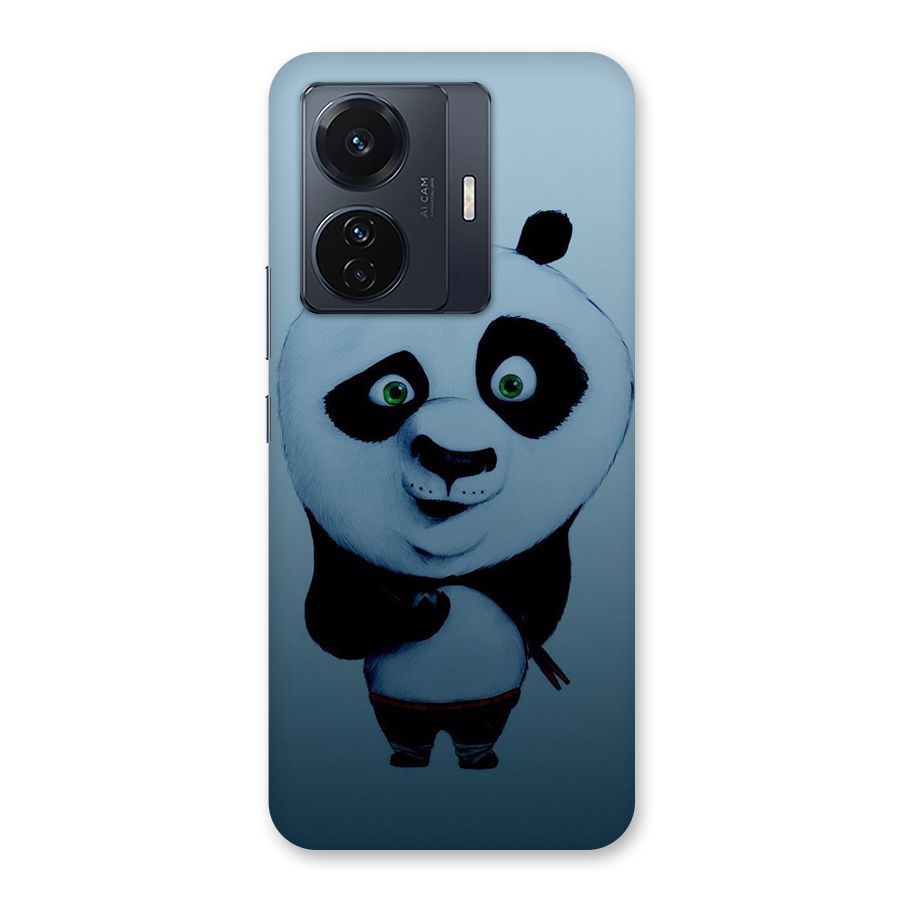 Confused Cute Panda Back Case for Vivo T1 Pro