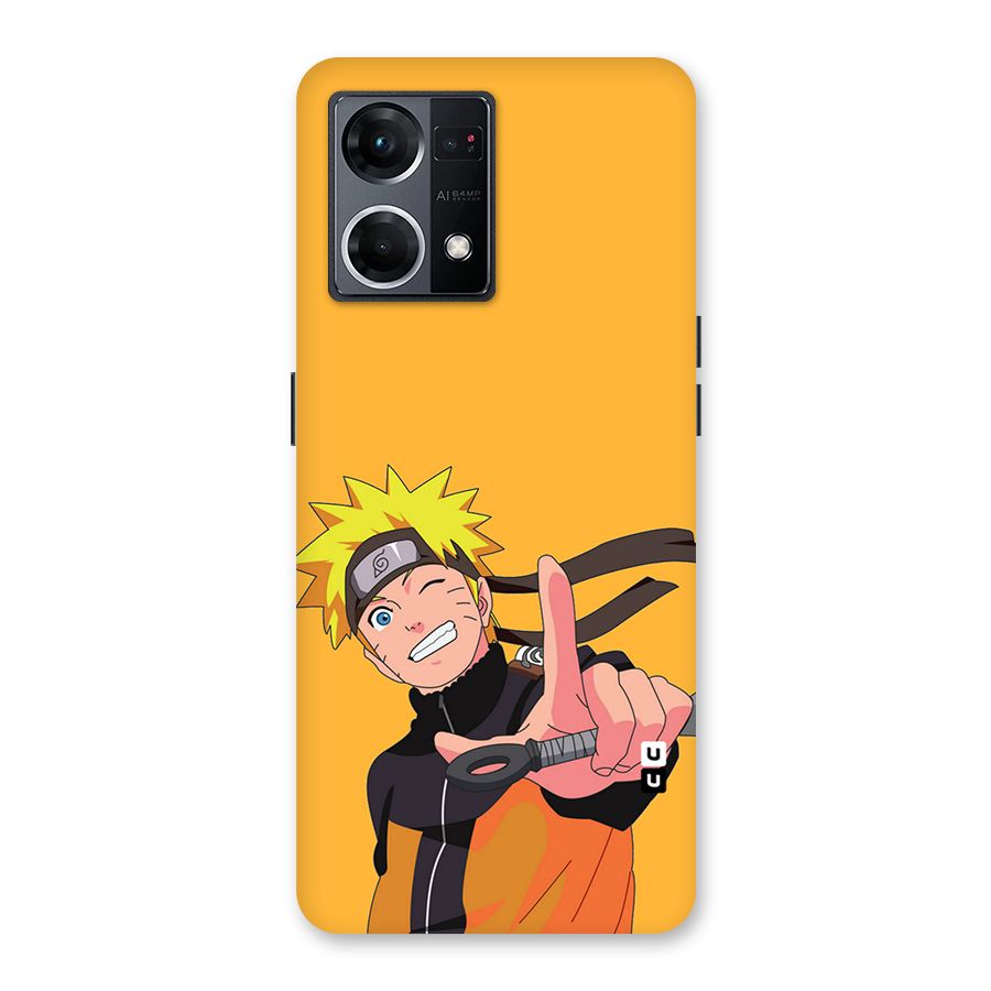 Cool Aesthetic Naruto Glass Back Case for Oppo F21 Pro 5G