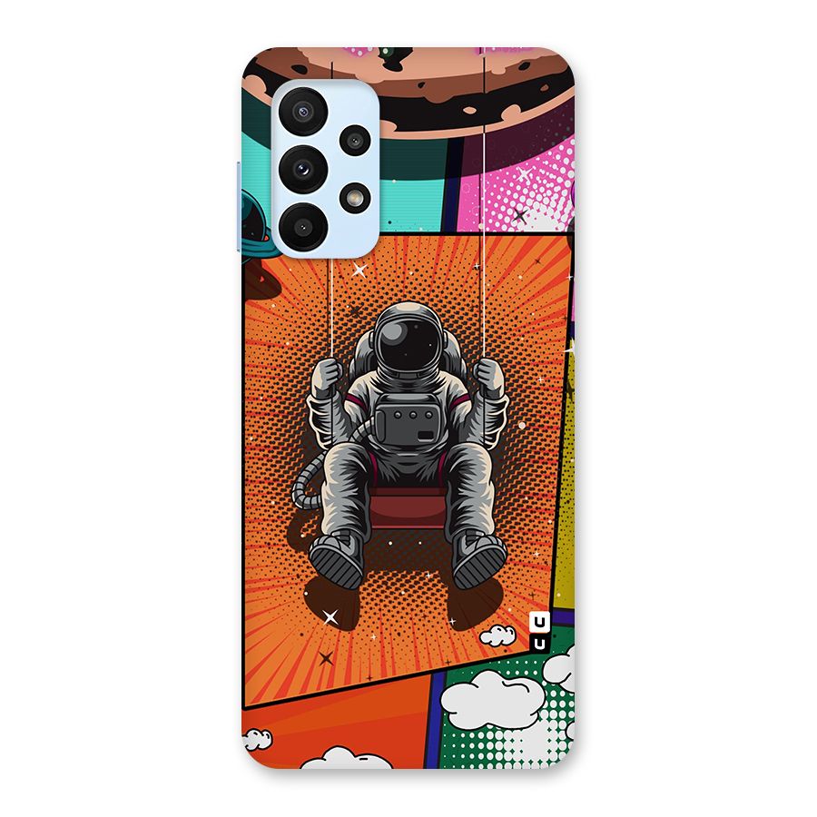 Cool Astraunaut Comic Swing Back Case for Galaxy A23