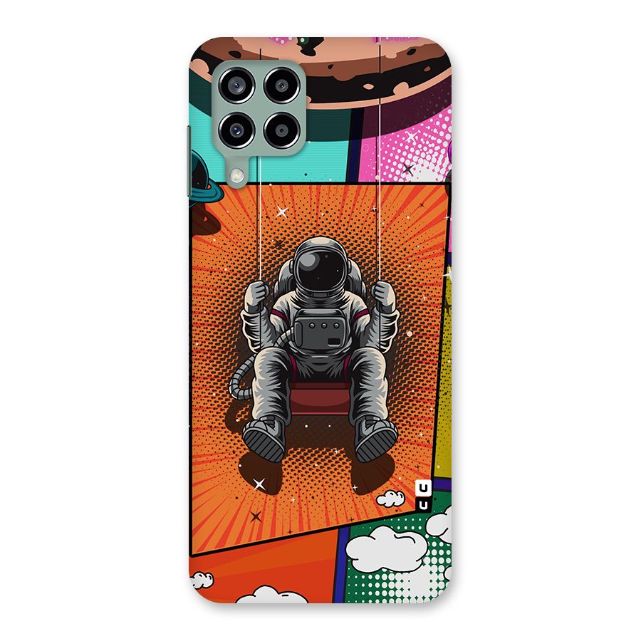 Cool Astraunaut Comic Swing Back Case for Galaxy M33