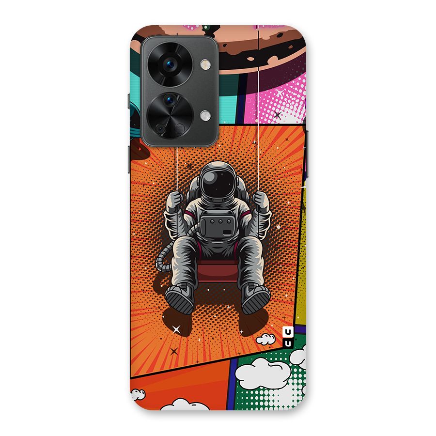 Cool Astraunaut Comic Swing Back Case for OnePlus Nord 2T