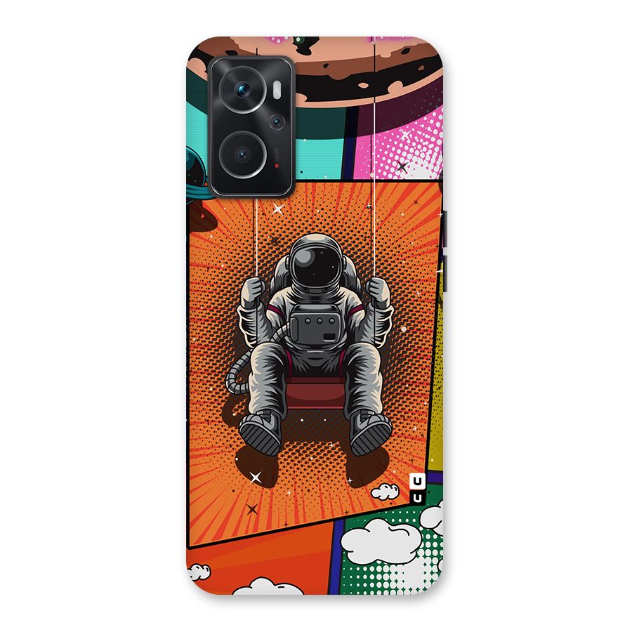 Cool Astraunaut Comic Swing Back Case for Oppo K10 4G
