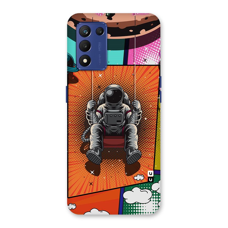 Cool Astraunaut Comic Swing Back Case for Realme 9 5G Speed