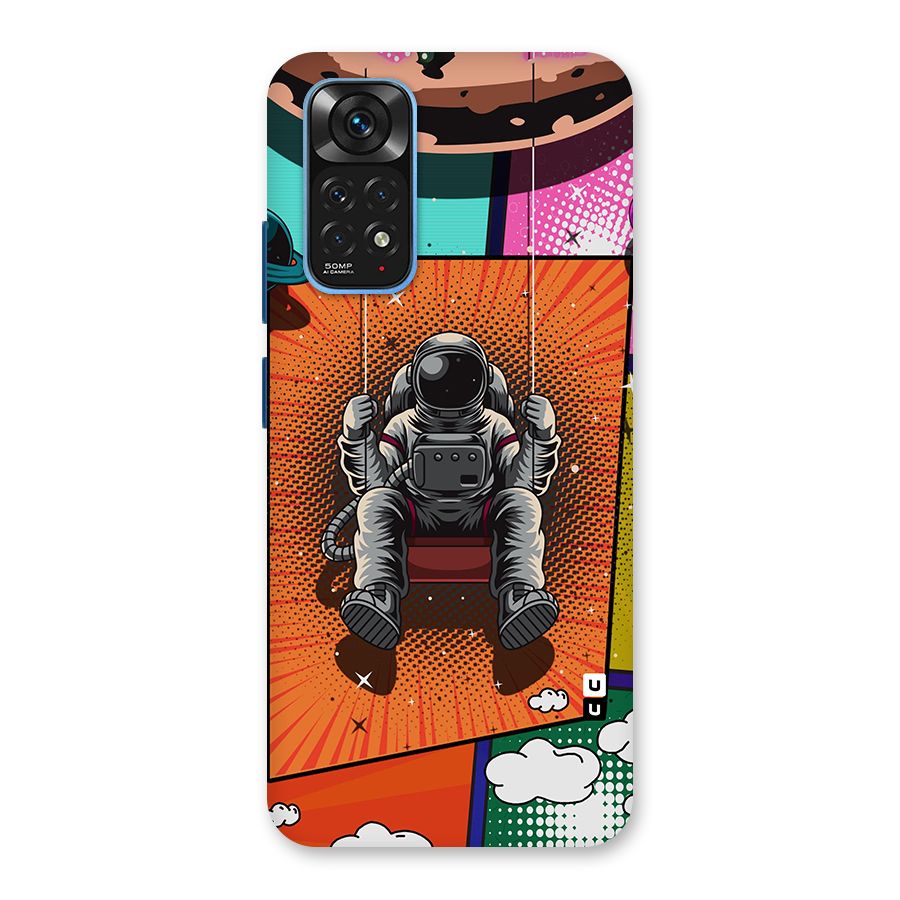 Cool Astraunaut Comic Swing Back Case for Redmi Note 11S