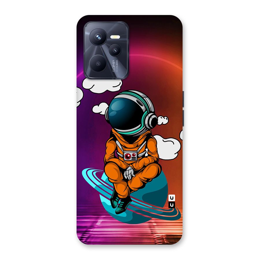 Cool Astraunaut Relaxing Back Case for Realme C35