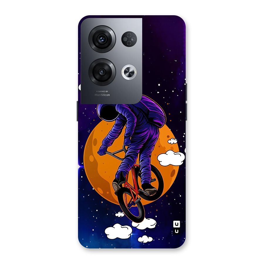 Cool Astro Cyclist Back Case for Oppo Reno8 Pro 5G