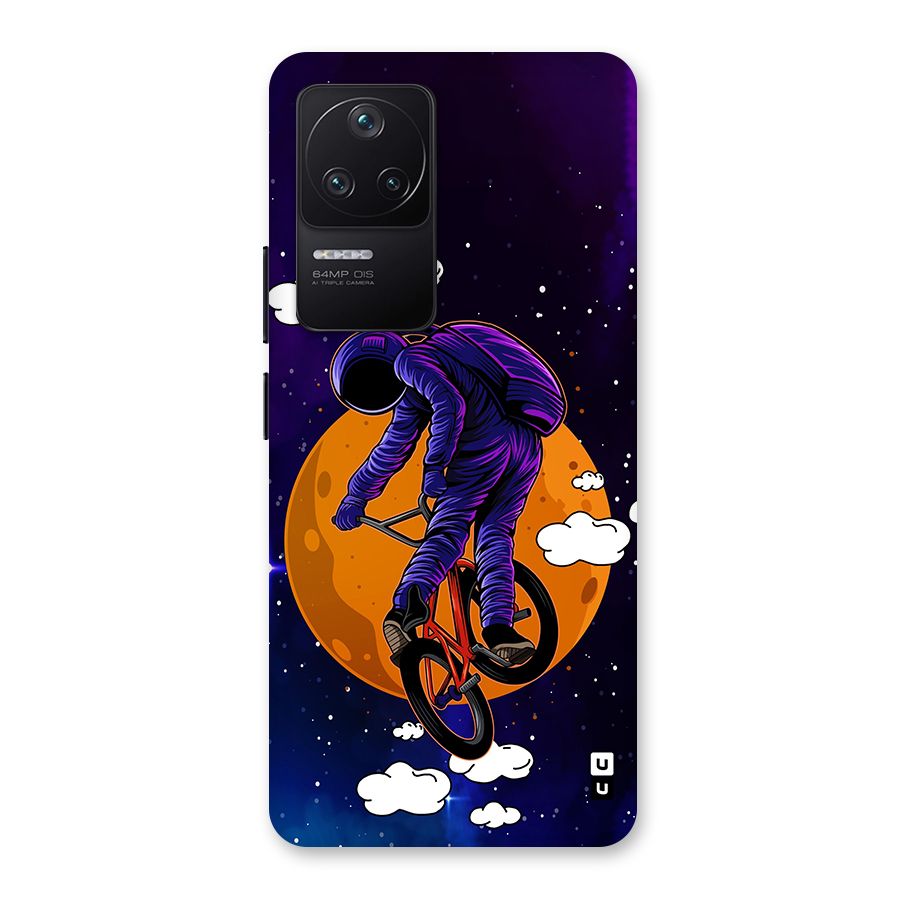 Cool Astro Cyclist Back Case for Poco F4 5G