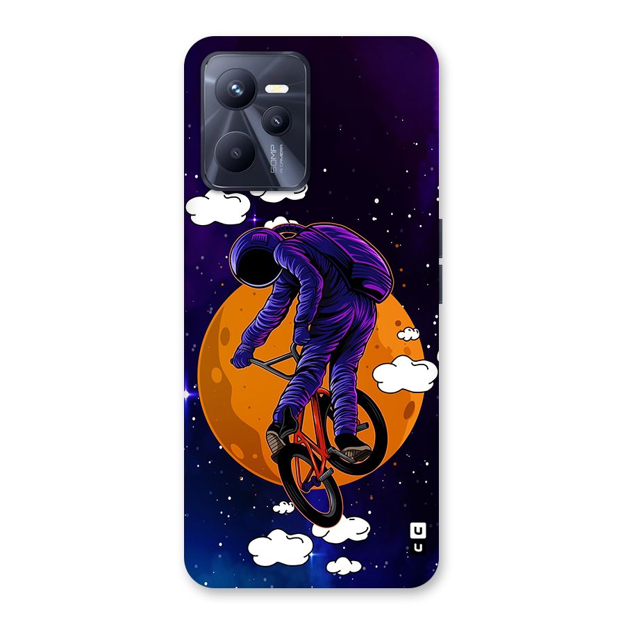 Cool Astro Cyclist Back Case for Realme C35
