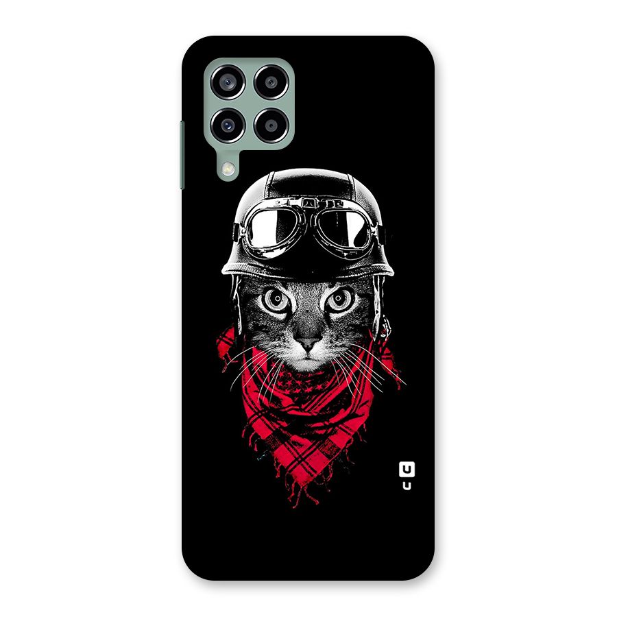 Cool Biker Cat Back Case for Galaxy M33
