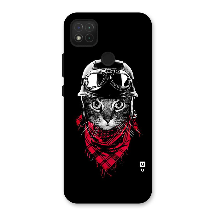Cool Biker Cat Back Case for Redmi 9 Activ