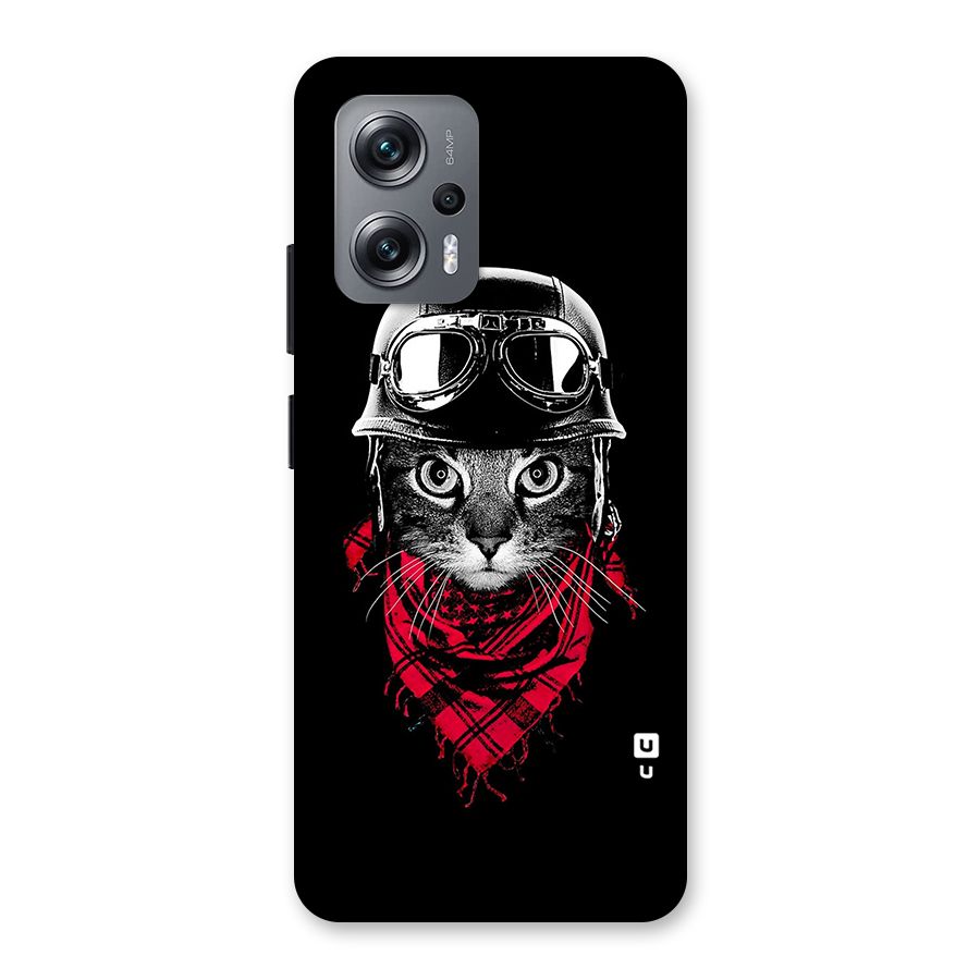 Cool Biker Cat Back Case for Redmi K50i